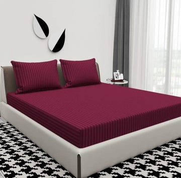 Elastic Fitted Cotton Bedsheet
